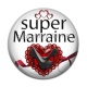 Cabochon Résine - super marraine