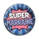 Cabochon Résine - super marraine