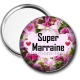 Miroir de poche - super marraine