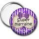 Miroir de poche - super marraine