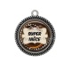 Pendentif Cabochon Argent - super nièce