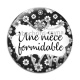 Cabochon Verre - une niéce formidable