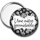 Miroir de poche - une niéce formidable