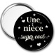 Miroir de poche - une nièce super cool