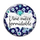 Cabochon Verre - une niéce formidable