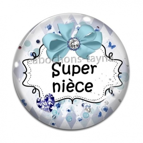 Cabochon Verre - super nièce