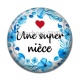 Cabochon Résine - une super nièce