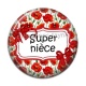Cabochon Résine - super nièce