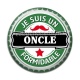 Cabochon Résine - je suis un oncle formidable