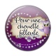 Cabochon Résine - pour une chouette filleule