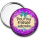 Miroir de poche - pour ma filleule adorée