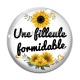 Cabochon Verre - une filleule formidable