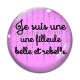 Cabochon Verre - je suis une filleule belle et rebelle