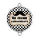 Connecteur Cabochon Argent - un cousin extraordinaire