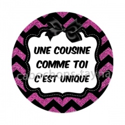 une cousine comme toi c'est unique