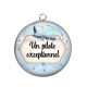 Pendentif Cabochon Argent - un pilote exeptionnel