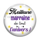 Cabochon Verre - meilleure marraine de tout l'univers