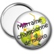 Miroir de poche - marraine championne de mojito