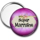 Miroir de poche - super marraine
