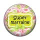 Cabochon Résine - super marraine