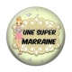 Cabochon Résine - super marraine