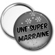 Miroir de poche - super marraine