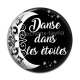 Cabochon Résine - danse dans les étoiles