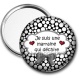 Miroir de poche - je suis une marraine qui déchire