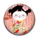 Cabochon Résine - kokeshi