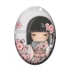 Cabochon Verre Ovale - kokeshi