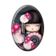 Cabochon Résine Ovale - kokeshi