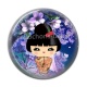 Cabochon Résine - kokeshi