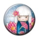 Cabochon Résine - kokeshi