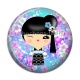 Cabochon Résine - kokeshi
