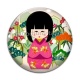 Cabochon Verre - kokeshi