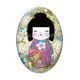 Cabochon Verre Ovale - kokeshi