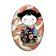 Cabochon Verre Ovale - kokeshi