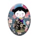 Cabochon Verre Ovale - kokeshi