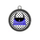 Pendentif Cabochon Argent - sac