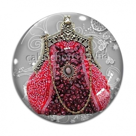 Cabochon Verre - sac