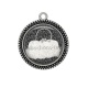 Pendentif Cabochon Argent - sac