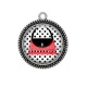 Pendentif Cabochon Argent - sac