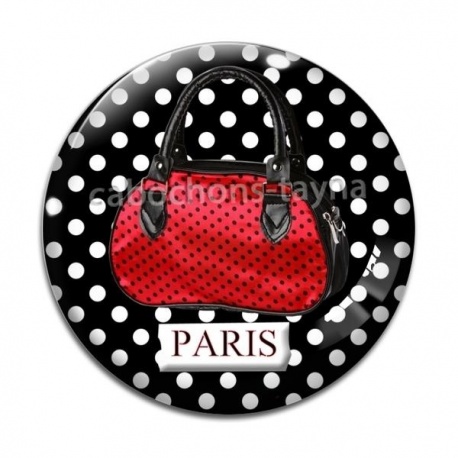 Cabochon Verre - sac
