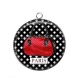 Pendentif Cabochon Argent - sac