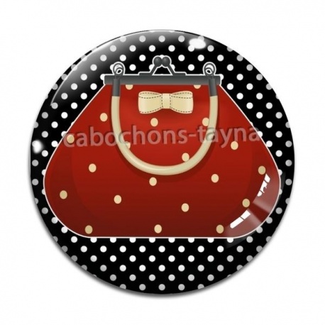 Cabochon Verre - sac