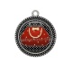 Pendentif Cabochon Argent - sac