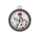 Pendentif Cabochon Argent - chaussure de paris 