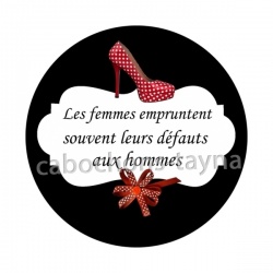 les femmes empruntent souvent leurs défauts aux hommes