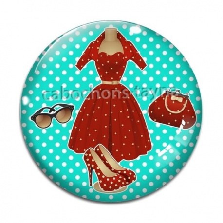 Cabochon Verre - robe