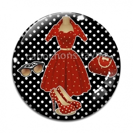 Cabochon Verre - robe